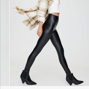 Wilfred Free Leather Pants from Aritzia